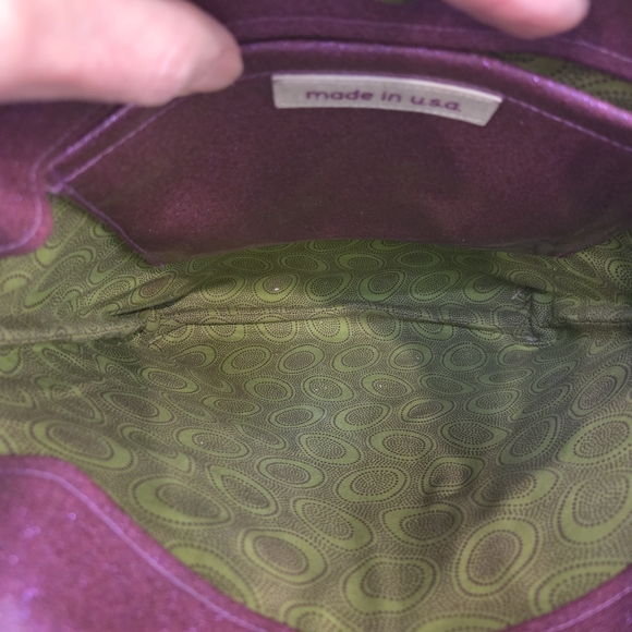 Glittersweet Floral Crossbody bag Green Glitter Flower Power - Picture 8 of 11